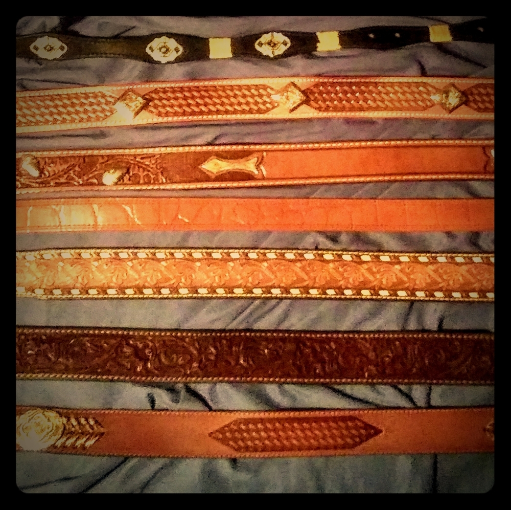 leather men's belts